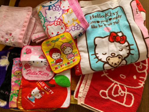 ハローキティ タオルセット ハンカチ バスタオル  しげん屋