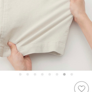 無印良品　ストレッチコーデュロイ　ワイドパンツの画像