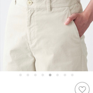 無印良品　ストレッチコーデュロイ　ワイドパンツの画像