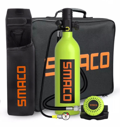 最新‼️ SMACO s 400 pro ‼️スキューバ ミニボンベ  1ℓ ダイビング