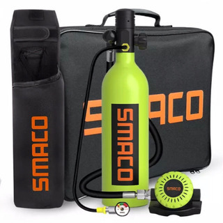 最新‼️ SMACO s 400 pro ‼️ミニボンベ  1ℓ ダイビング SMACO S400 Pro 1L Portable Mini Diving Tank Reusable Pony