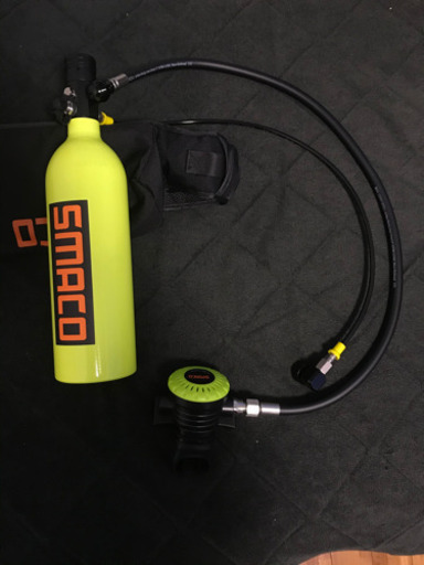 最新‼️ SMACO s 400 pro ‼️スキューバ ミニボンベ  1ℓ ダイビング