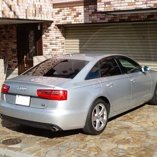 検査3年3月A6 2.8FSIクワトロ SEパッケージ LEDヘッドライト/ブラックレザー/MMIナビ/地デジ/BOSE/バックカメラ/点検記録簿/ワンオーナー/ETC の画像