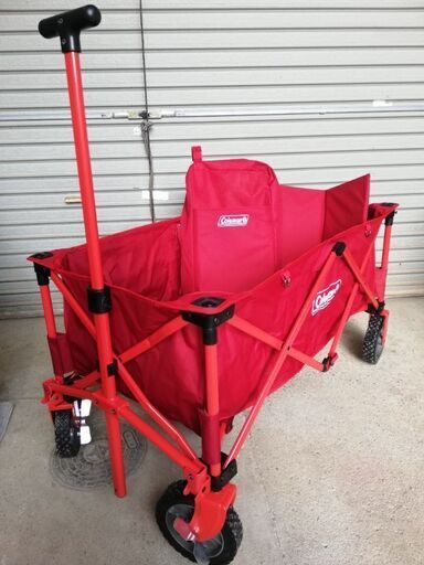訳ありコールマン アウトドアワゴン キャリアカート