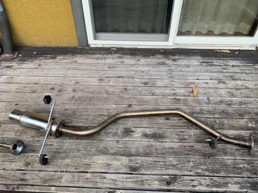 JB23 左出し社外マフラー