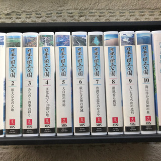 ③日本の国立公園　全11巻　懐かしのVHSビデオです　活用出来る方に無料で！の画像