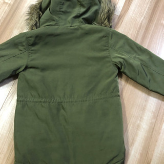 値下げ中！ジーユーサイズ120  GUコートアウタージャケットの画像