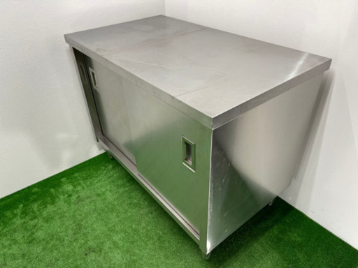 業務用　ステンレス　収納　引き戸　食器庫　店舗　飲食店　W1050xD600xH800mm
