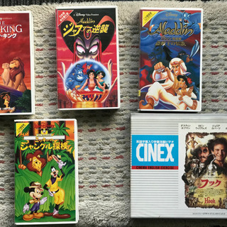 ②ライオンキング他全5巻 ディズニー名作VHSビデオ　活用出来る...