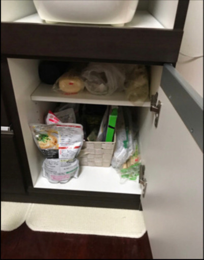 早い者勝ち！！ 食器棚 120 ブラウン
