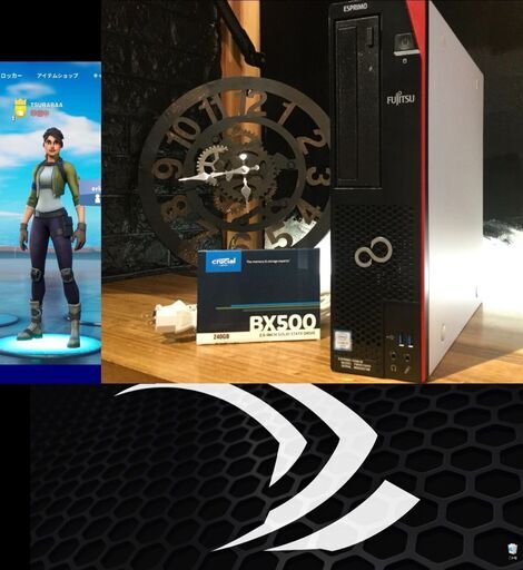 売約済み。ご覧頂きありがとうございました。【一宮市でWindows10搭載機！2016年発売モデル ゲーミングPC NVIDIA GTX745 デスクトップPC Fujitsu 第六世代 core i5 DDR4メモリ8GB／新品SSD】一宮市のパソコン屋 Mr.Carnival（ミスカニ）です！パソコン修理・中古販売店【クレカ&PayPay使えます！】【ゲーム CAD 動画編集にも最適　デスクトップパソコン 富士通 デスクトップ】