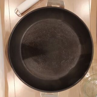 クリステル　フライパン　取っ手(白)の画像