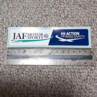  J A F モータースポーツステッカー&ﾄﾐｶミニカー付