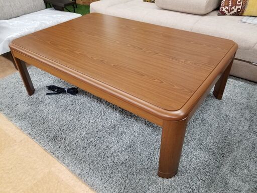再値下げ【暖かい冬を！】新品 リビング こたつ 角の取れた丸みあり 格安です