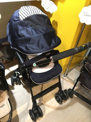 ■店頭引取限定■超美品☆コンビ　ベビーカー　メチャカルハンディオート４キャス