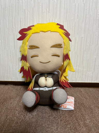 鬼滅の刃　でっかいぽふっとぬいぐるみ　煉獄