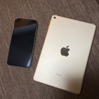 iPhoneX 64G（SIMフリー）とiPad mini4 32Gセットの画像