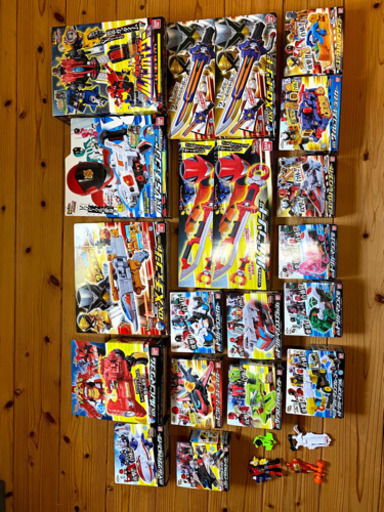 週末値下げ！！クリスマス！！早い者勝ち！！ルパンレンジャー＆パトレンジャーお得セット！！