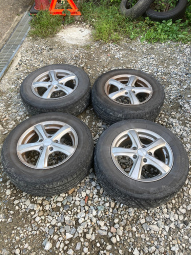 15インチ タイヤ ホイール 4本 RIVAZZA 早い者勝ち