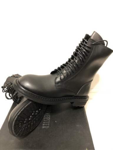 牛革ショートブーツ