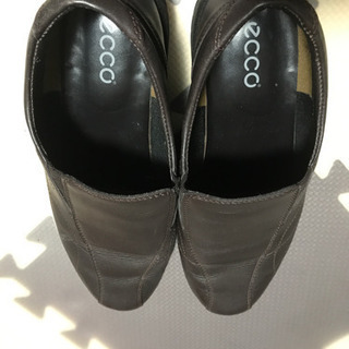 ecco 革靴　24.5cmの画像