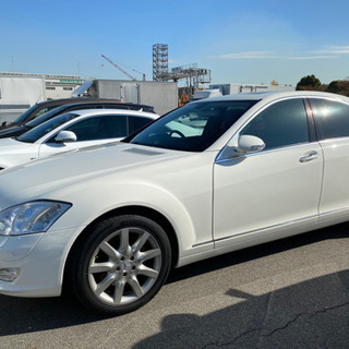 値段交渉可能❗️ベンツS221⭐︎車検付き⭐︎54,300キロ⭐︎後期テールランプ！の画像