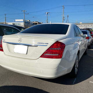 値段交渉可能❗️ベンツS221⭐︎車検付き⭐︎54,300キロ⭐︎後期テールランプ！の画像