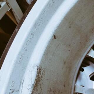 【お譲り先決まりました】プロドライブ 17インチ★白スポーク★タイヤホイールセットの画像