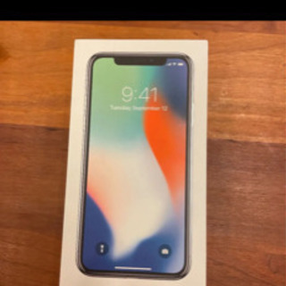 iPhone X Silver 256 GB SIMフリーの画像