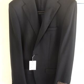 未使用品タグ付き VITALE BARBERIS CANONICO スーツ ブラック イタリア A8 背抜き 春夏