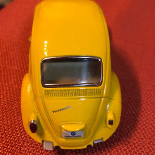  1967年フォルクスワーゲン・ビートルのダイキャストミニカー　1/32スケール（イエロー）の画像