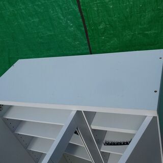 80cm幅 3枚扉シューズボックスの画像