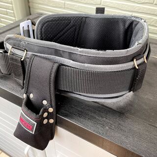 安全帯 サポートベルト 胴当てベルト 工具吊りフック / 腰袋にの画像