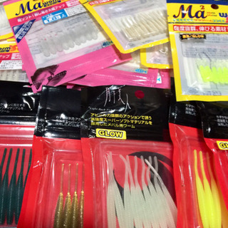 未開封 未使用品 中古 ワーム 多数。ダイワ 月下美人 Ma2 ...