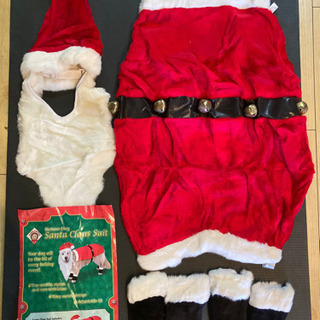 【新品未使用】犬用　クリスマスコスチューム　Lサイズ