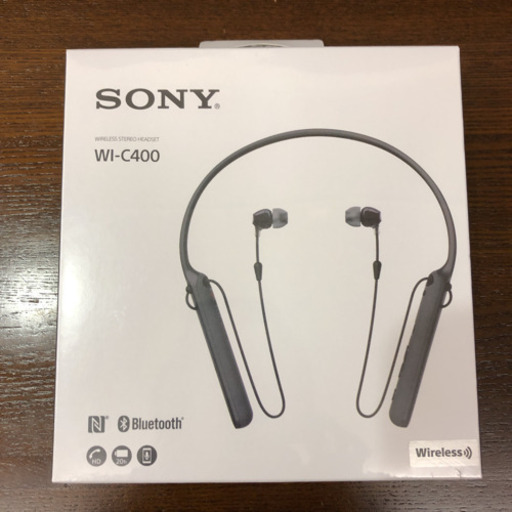 SONY WI-C400(B) ソニー　ワイヤレスステレオ　ヘッドセット