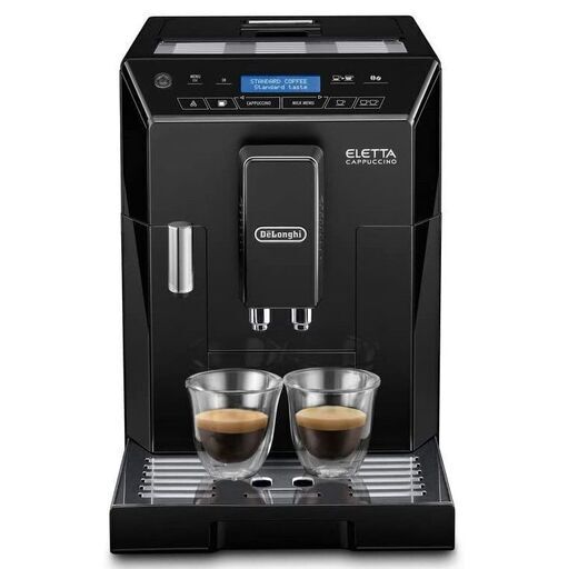 新品未開封 デロンギ DeLonghi 全自動コーヒーマシン エレッタカプチーノ ECAM44660B(イタリアモデル) 変圧器付 代引発送可