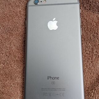 【 最終値下げ】iphone6s 64GB シルバー 小傷あり