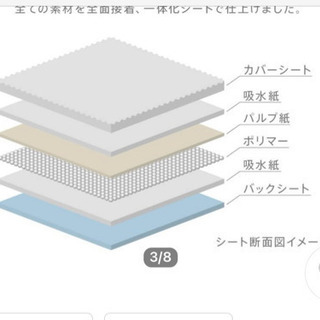 ペットシーツ　薄型ワイド　300枚の画像