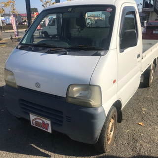 ズズキ　キャリトラ4WD AC車検付き　タイベル交換済み