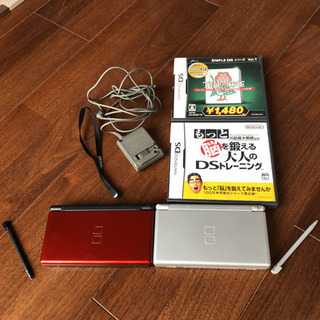 【お渡し済】ニンテンドーDS lite 2台&ソフトつき！