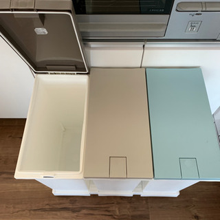 【美品】お洒落な分別ゴミ箱　の画像
