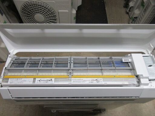 K02029　東芝　中古エアコン　主に6畳用　冷2.2kw／暖2.2kw