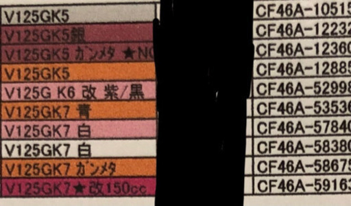 アドレスV125G 規制前ばかり10台まとめて！