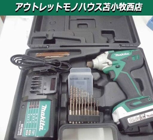 充電式インパクトドライバー マキタ M695DS ケース付き MAKITA DIY グリーン 苫小牧西店