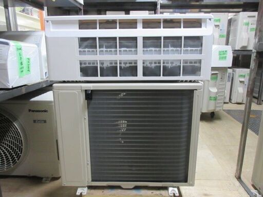 K02027　富士通　中古エアコン　主に6畳用　冷2.2kw／暖2.5kw