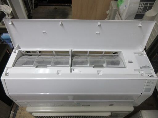 K02027　富士通　中古エアコン　主に6畳用　冷2.2kw／暖2.5kw