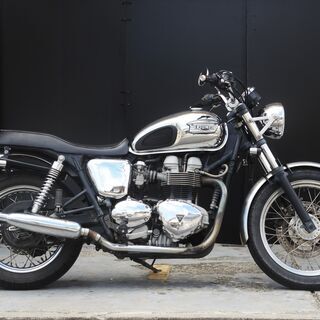 愛媛発★名車 トライアンフ ボンネビル キャブ車 SMTTJ900 エンジン一発始動 始動動画有 旧車 ビンテージ カスタム 現状渡の画像