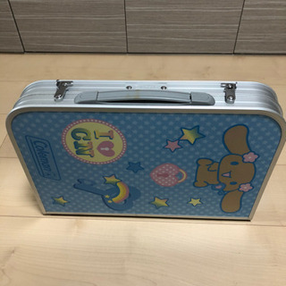 廃盤品 コールマン×シナモロール 二つ折りテーブルの画像