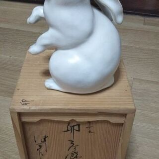 木箱入り干支の置物（陶器）
